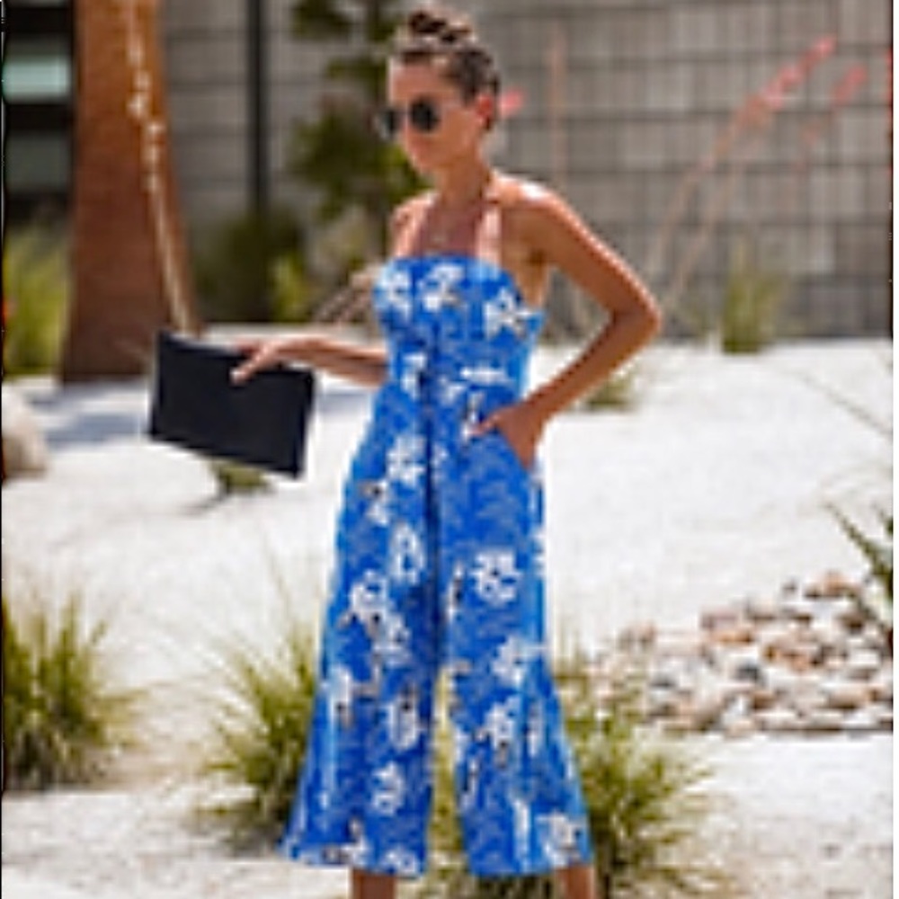Vici royal blue jumpsuit!